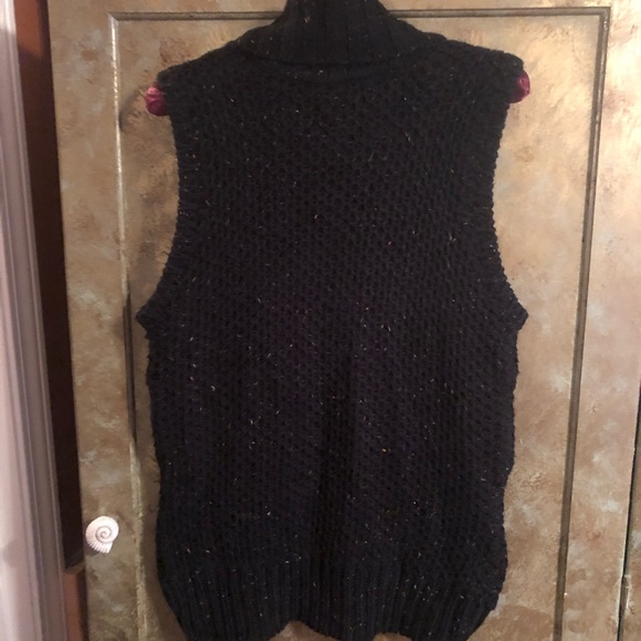 Caslon confetti knit sleeveless turtleneck - Picture 3 of 3